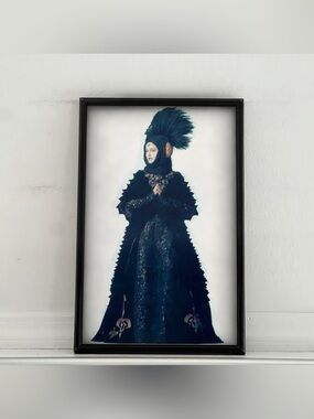 Natalie Portman Padme Amidala Black Dress STAR WARS Poster
